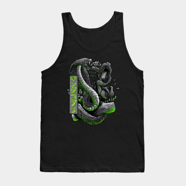 King cobra Tank Top by Darrels.std